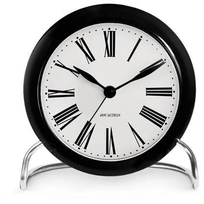 Arne Jacobsen Roman Bordur - Ø:11 cm - Hvid/sort